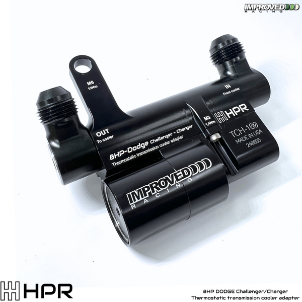 8HP DODGE Challenger/Charger thermostatischer Getriebeölkühler-Adapter