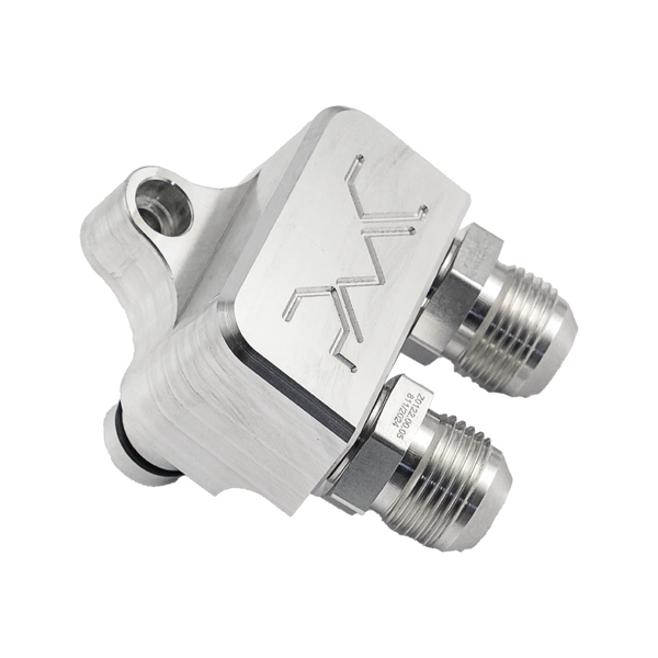 PMC Motorsport – Ölkühler-Adapter für ZF 8HP BMW N57 B58 Getriebe + M18x1.5 – AN10 Adapter