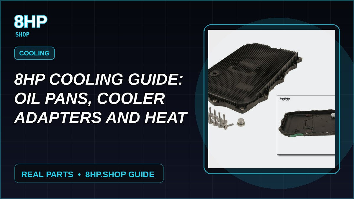 Guía de refrigeración 8HP: cárteres, adaptadores de enfriador y control térmico