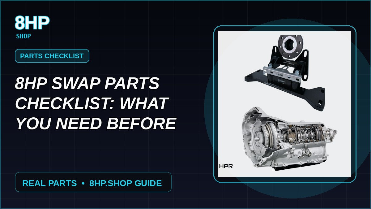 Lista de piezas para la conversión 8HP: lo que necesitas antes de desmontar