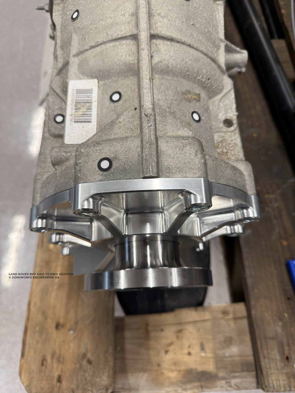 Land Rover 8HP AWD to RWD — 1350/Supra