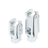 Clutch simulator clevis forks, machined aluminium