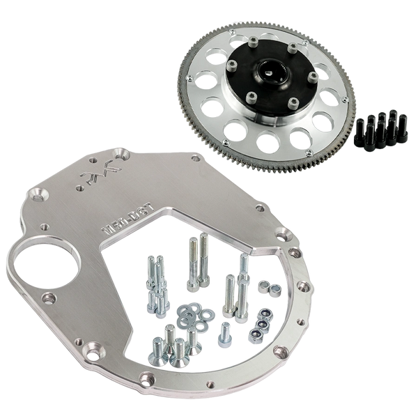 PMC Motorsport - Adapter kit BMW M50 S50 M52 S52 M54 S54 - DCT DKG Getrag GS7D36SG BMW N54 N55 S55 (0° verticale)