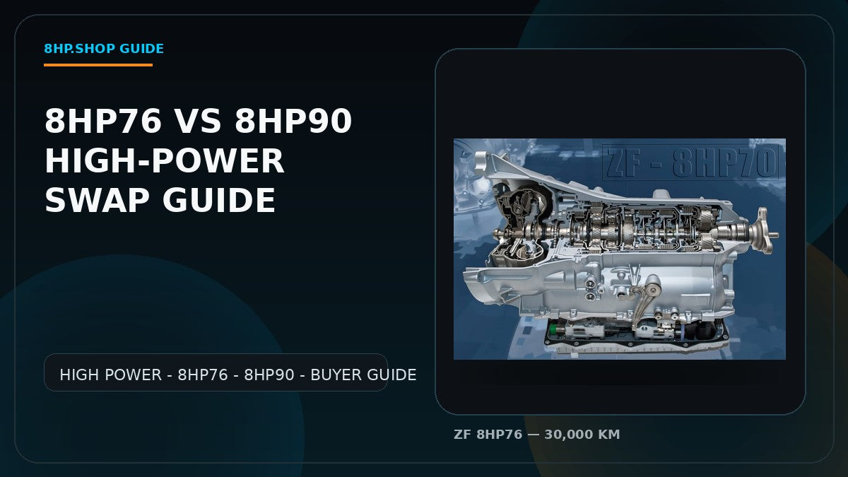 8HP76 vs 8HP90: Which Gearbox Should You Use for a High-Power Swap?
