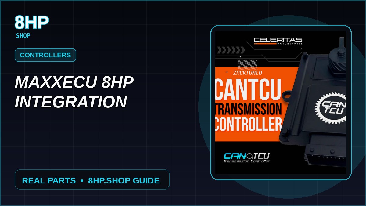 MaxxECU 8HP Integration
