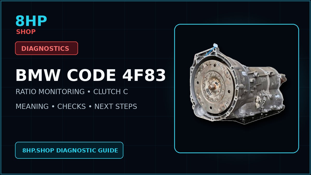 BMW 4F83 Fault Code: Clutch C Meaning & Checks