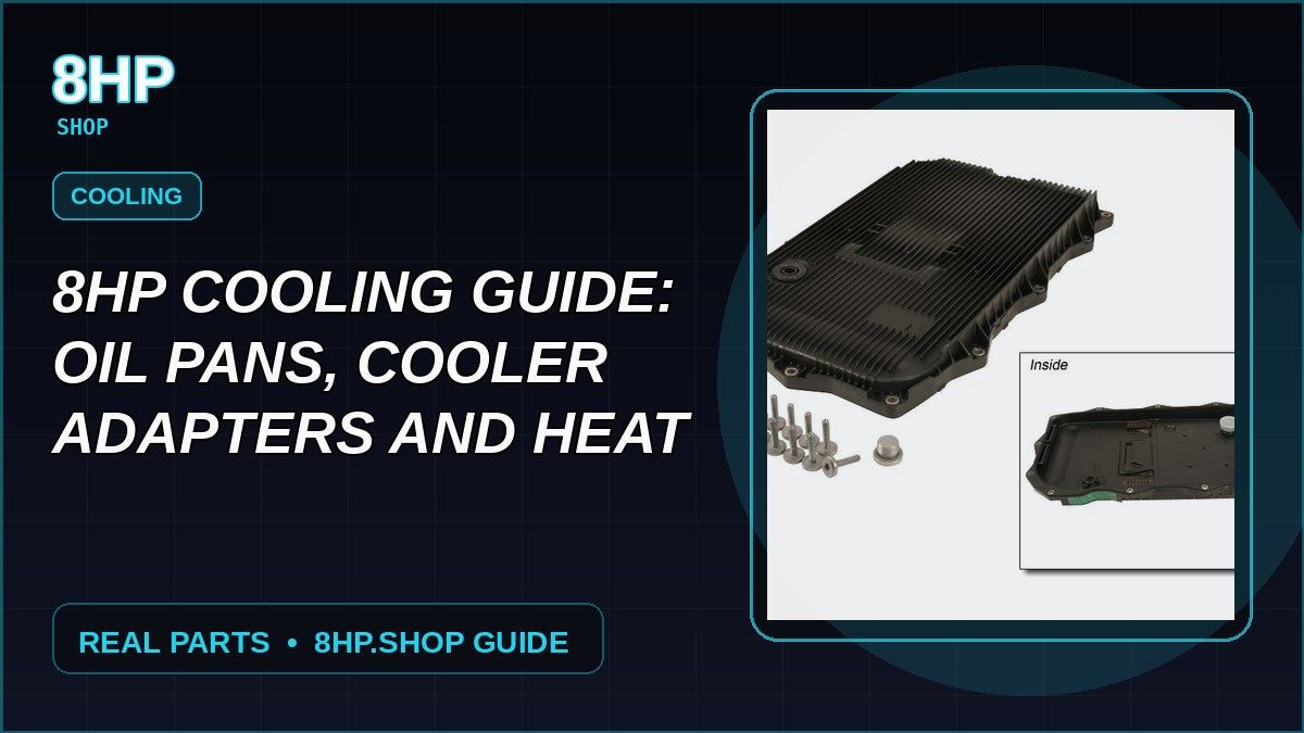 Guide de refroidissement 8HP : carters, adaptateurs et maîtrise de la chaleur