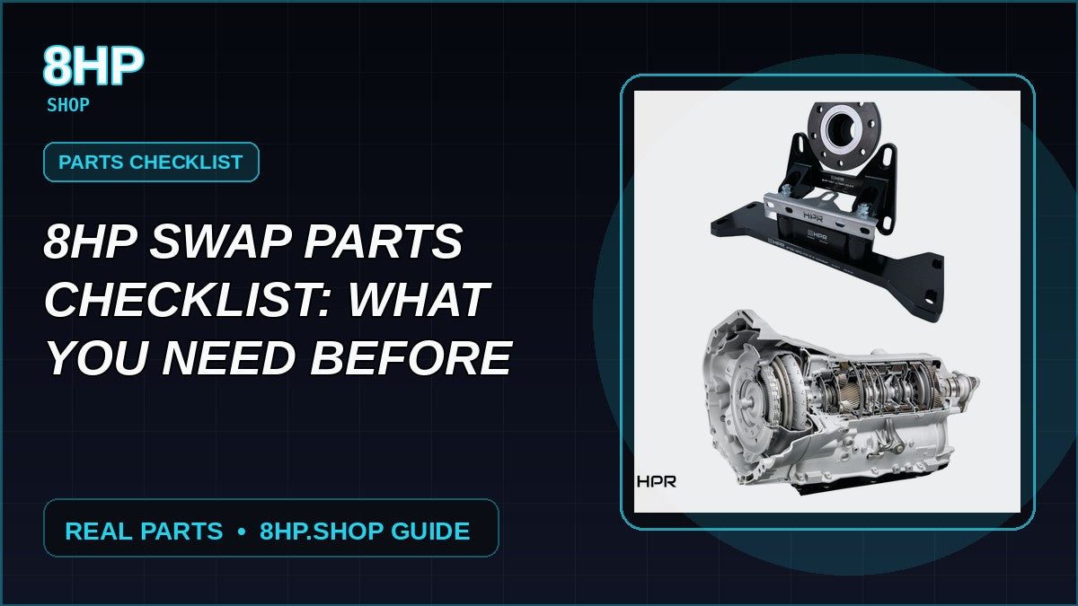 Lista de piezas para la conversión 8HP: lo que necesitas antes de desmontar