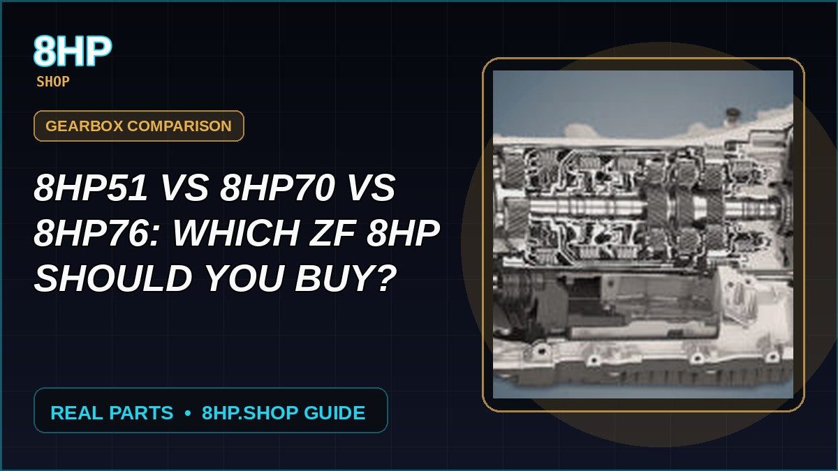 8HP51 vs 8HP70 vs 8HP76: Which ZF 8HP Should You Buy?