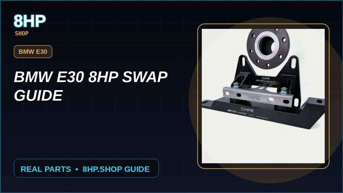 Guía de conversión 8HP para BMW E30