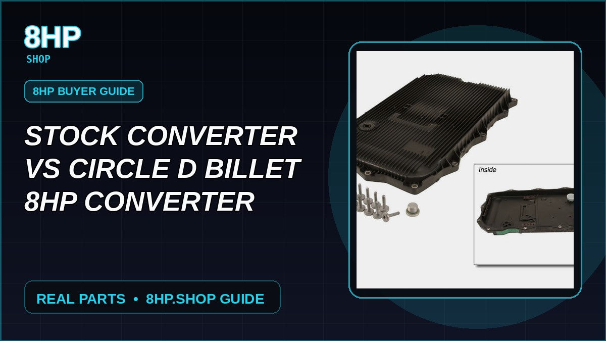 Stock-Konverter vs. Circle D Billet 8HP-Konverter