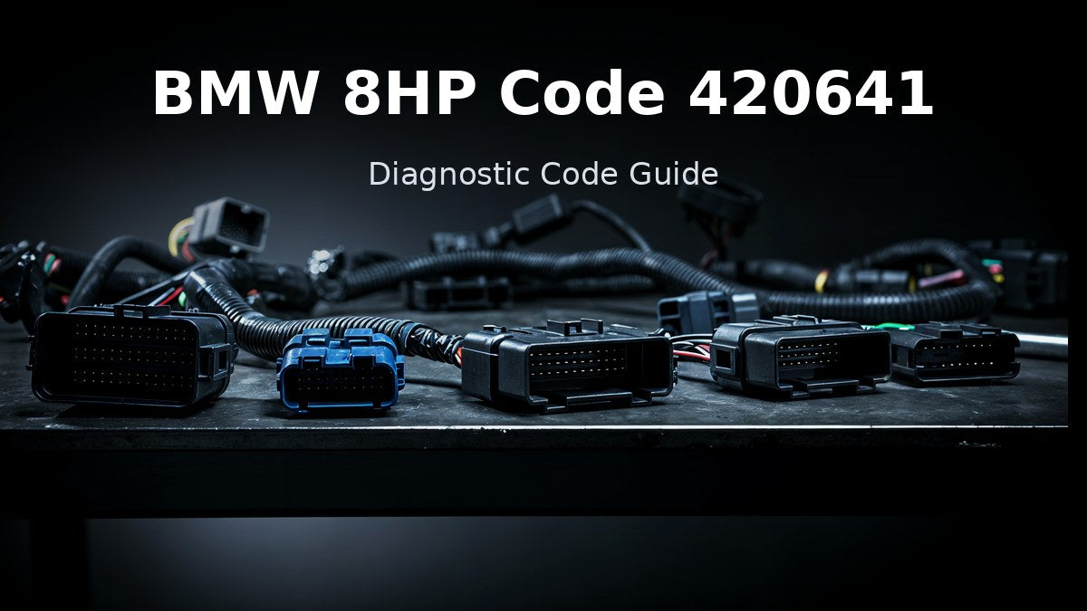 Código BMW 8HP 420641: checklist de diagnóstico