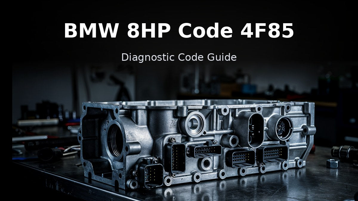 Code défaut BMW 4F85 : signification, symptômes et contrôles