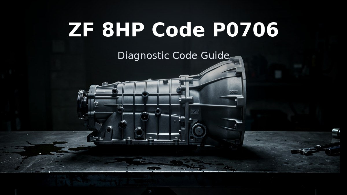 Código de error ZF 8HP P0706