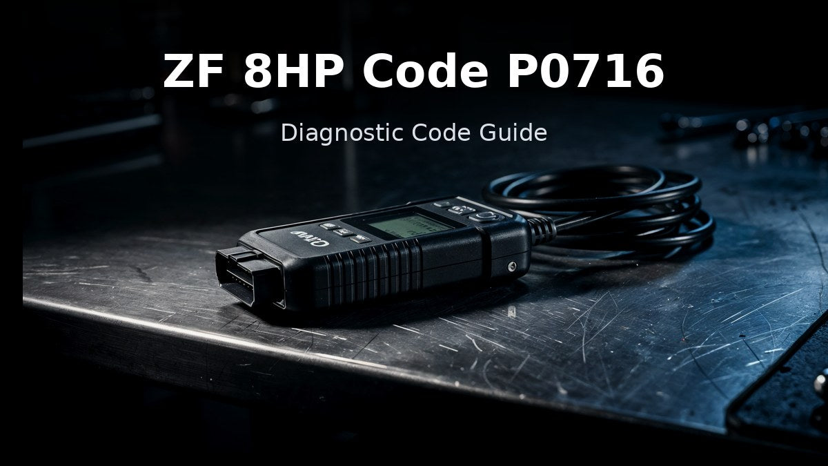 Código de error ZF 8HP P0716