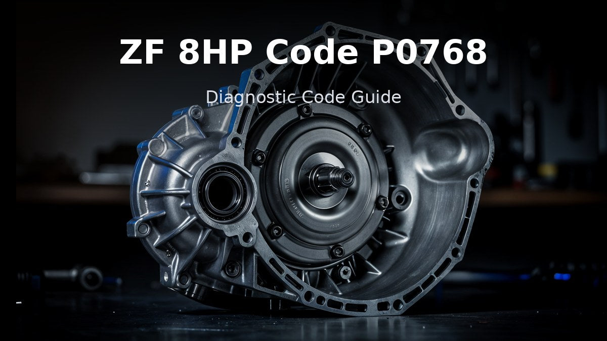Código de error ZF 8HP P0768
