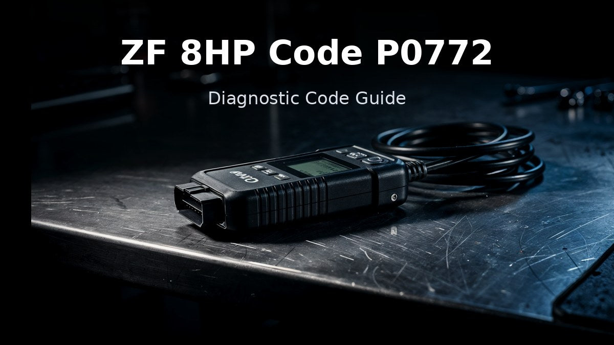 Código de error ZF 8HP P0772