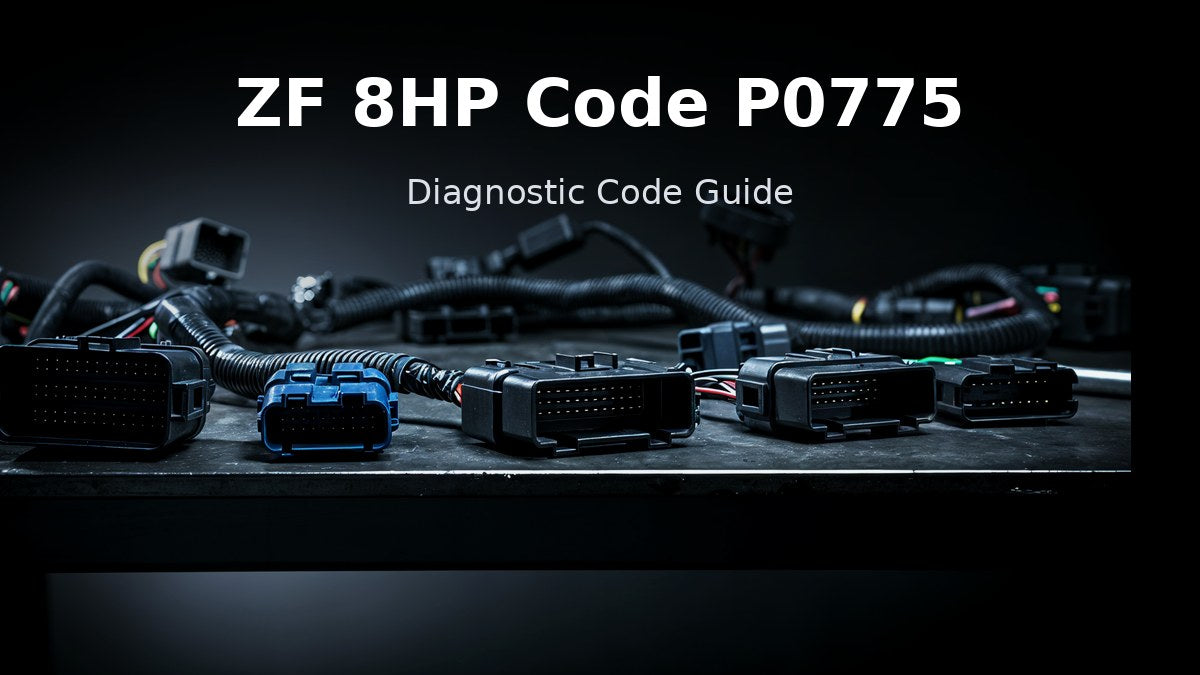 Código de error ZF 8HP P0775