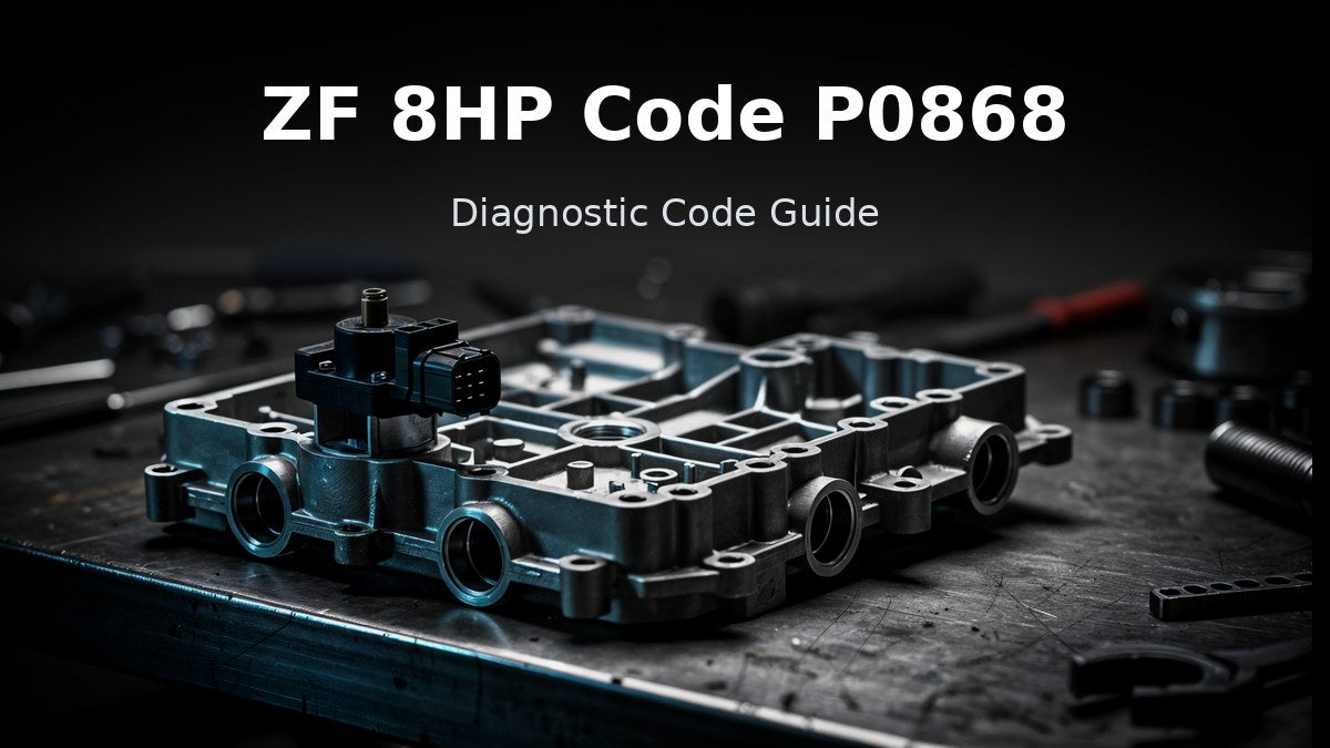 Código de error ZF 8HP P0868
