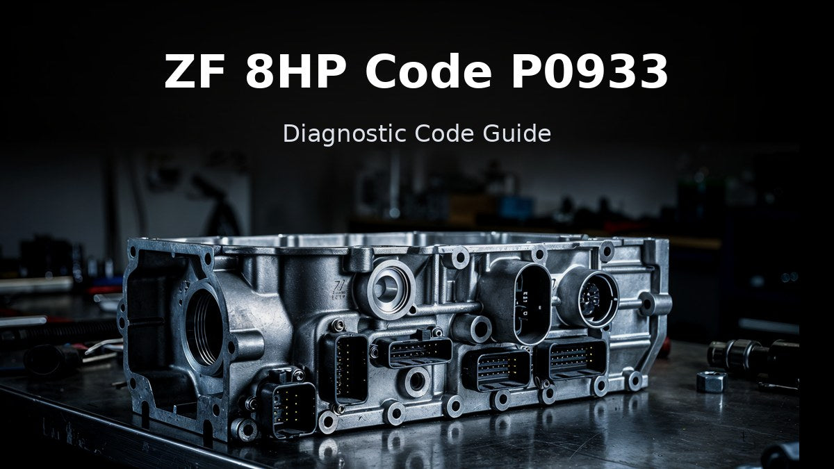 Código de error ZF 8HP P0933