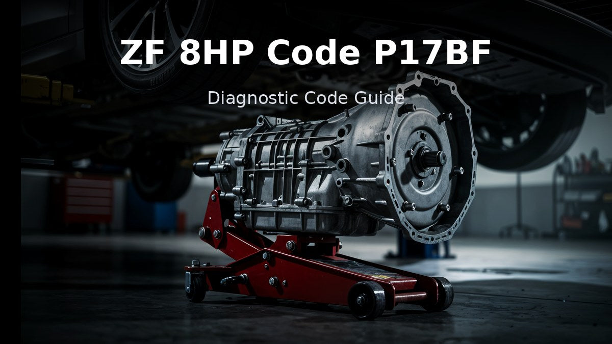 Código de error ZF 8HP P17BF