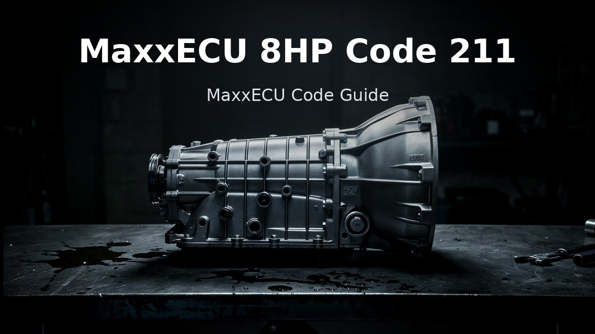 MaxxECU 8HP Fehlercode 211