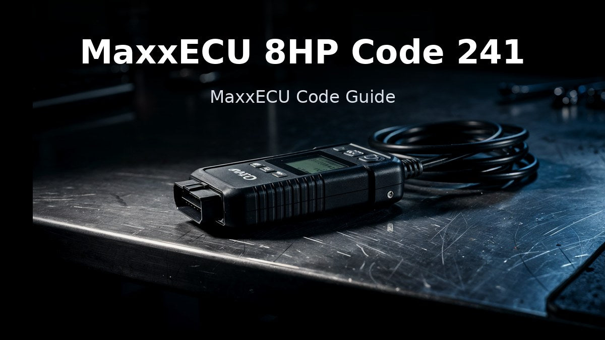 Código 241 de MaxxECU 8HP