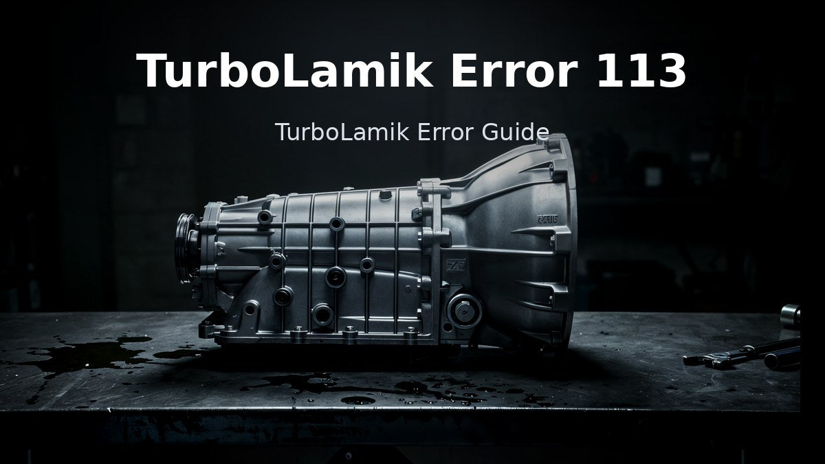 TurboLamik Fehler 113