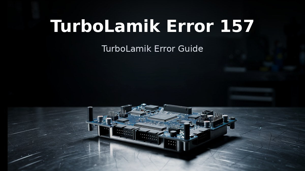 TurboLamik Fehler 157