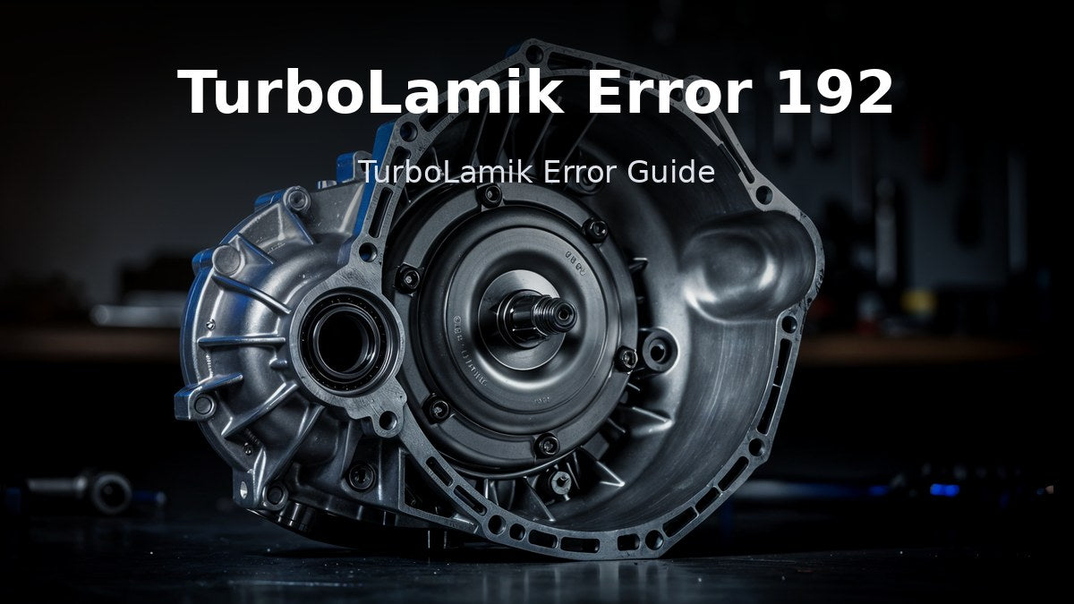 TurboLamik Fehler 192