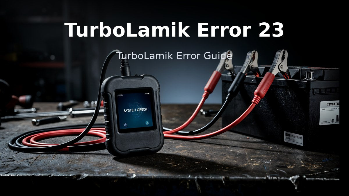 TurboLamik Fehler 23