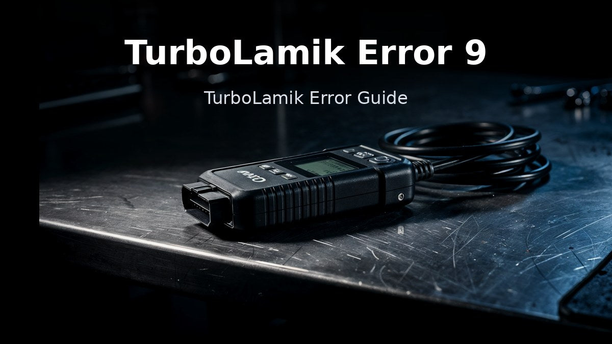 Erreur TurboLamik 9